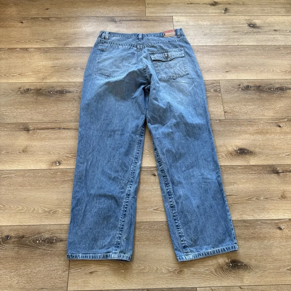 Vintage Rocawear Jeans Mens‎ 36 x 32 Loose Fit Denim Y2K Baggy Wide Leg Skater